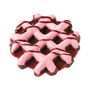 ストロベリーショコラワッフル